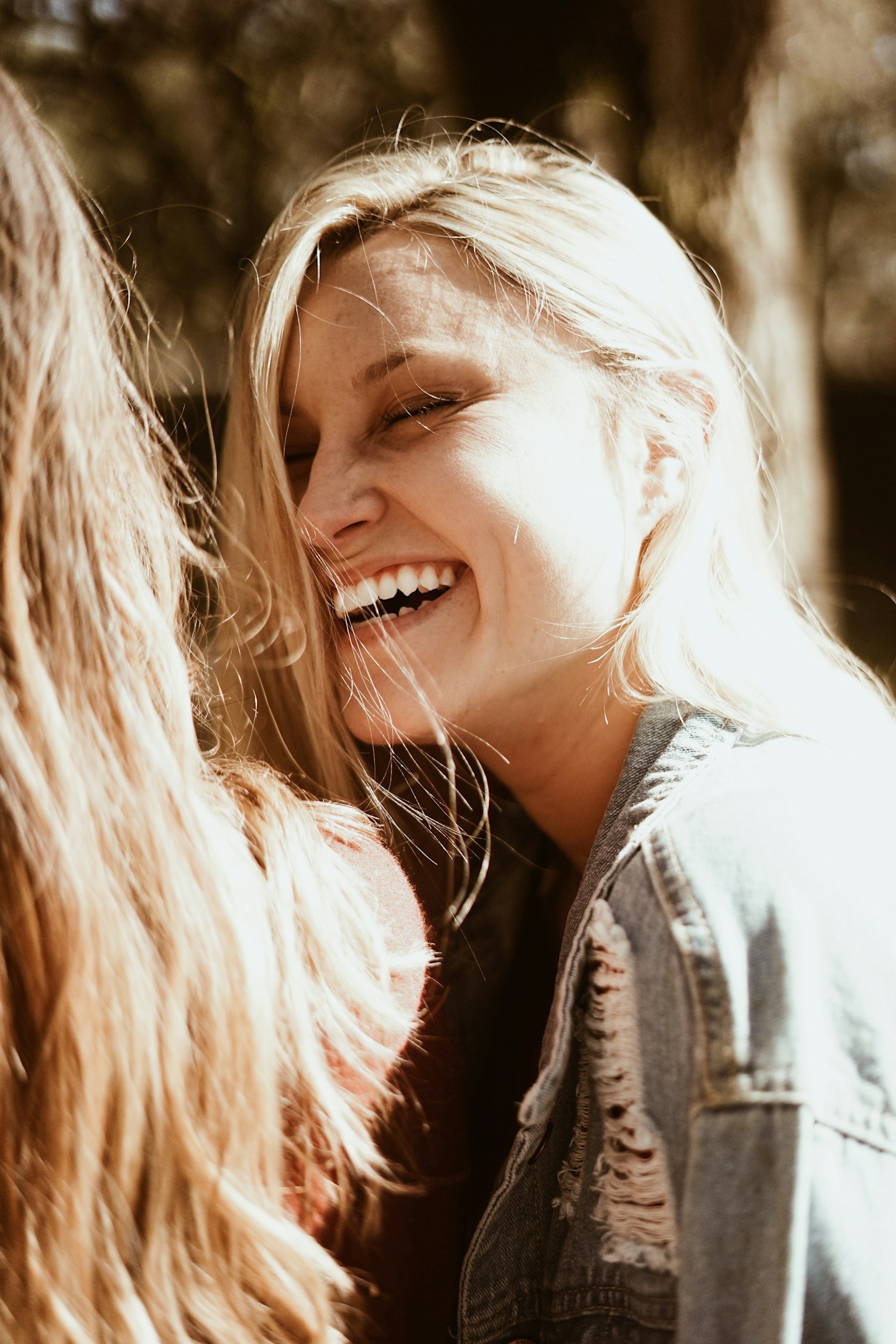 A natural smile in an illustrative stock portrait